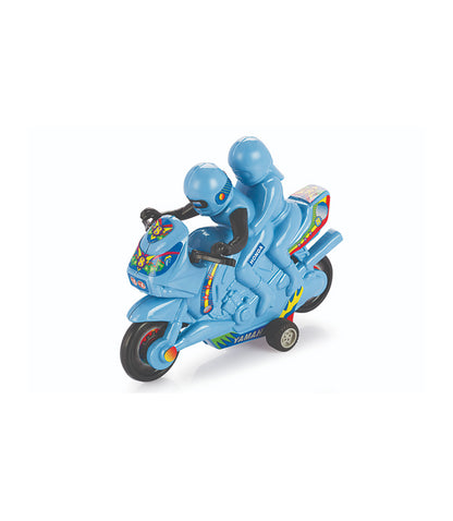 Plastic Pull Back Racing Bike