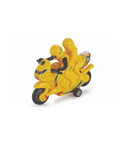 Plastic Pull Back Racing Bike