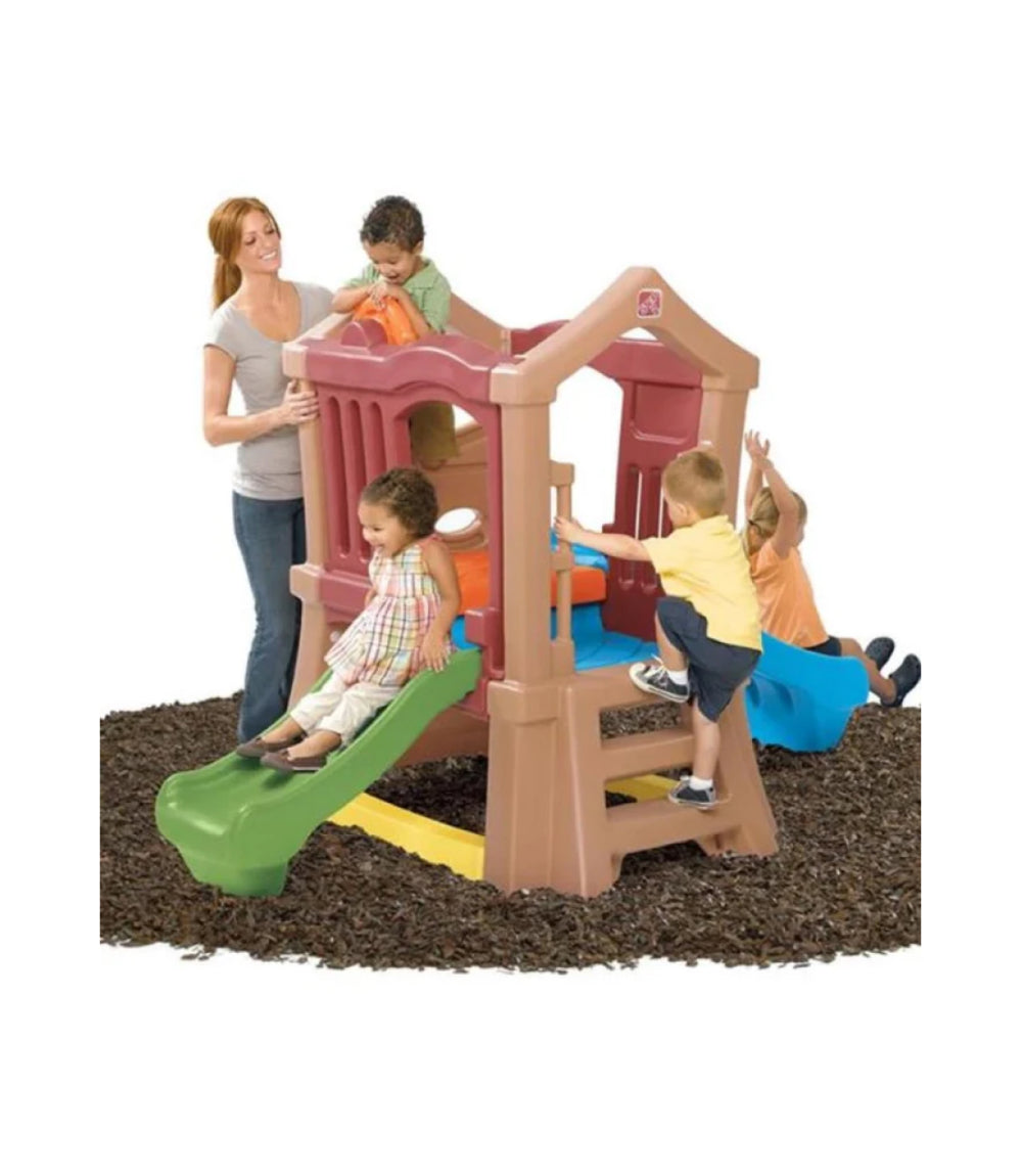 Double Slide Climber For Kids