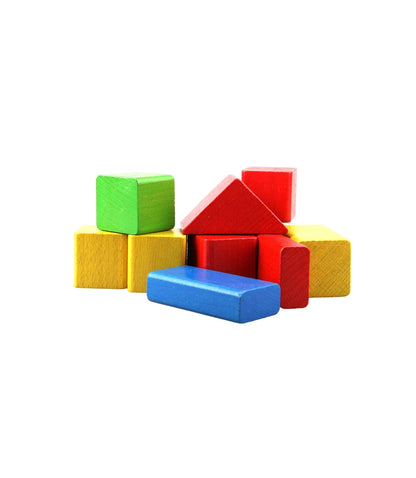 Wooden Building Blocks Set