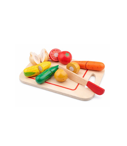 Wooden Fruits Vegetables Set