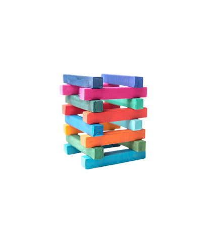 Wooden Construction Block Set