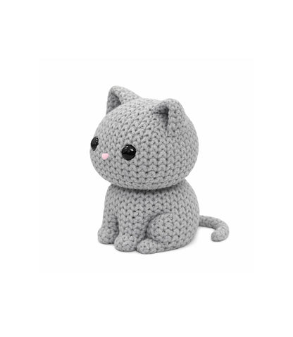 Cute Crochet Cat Toy