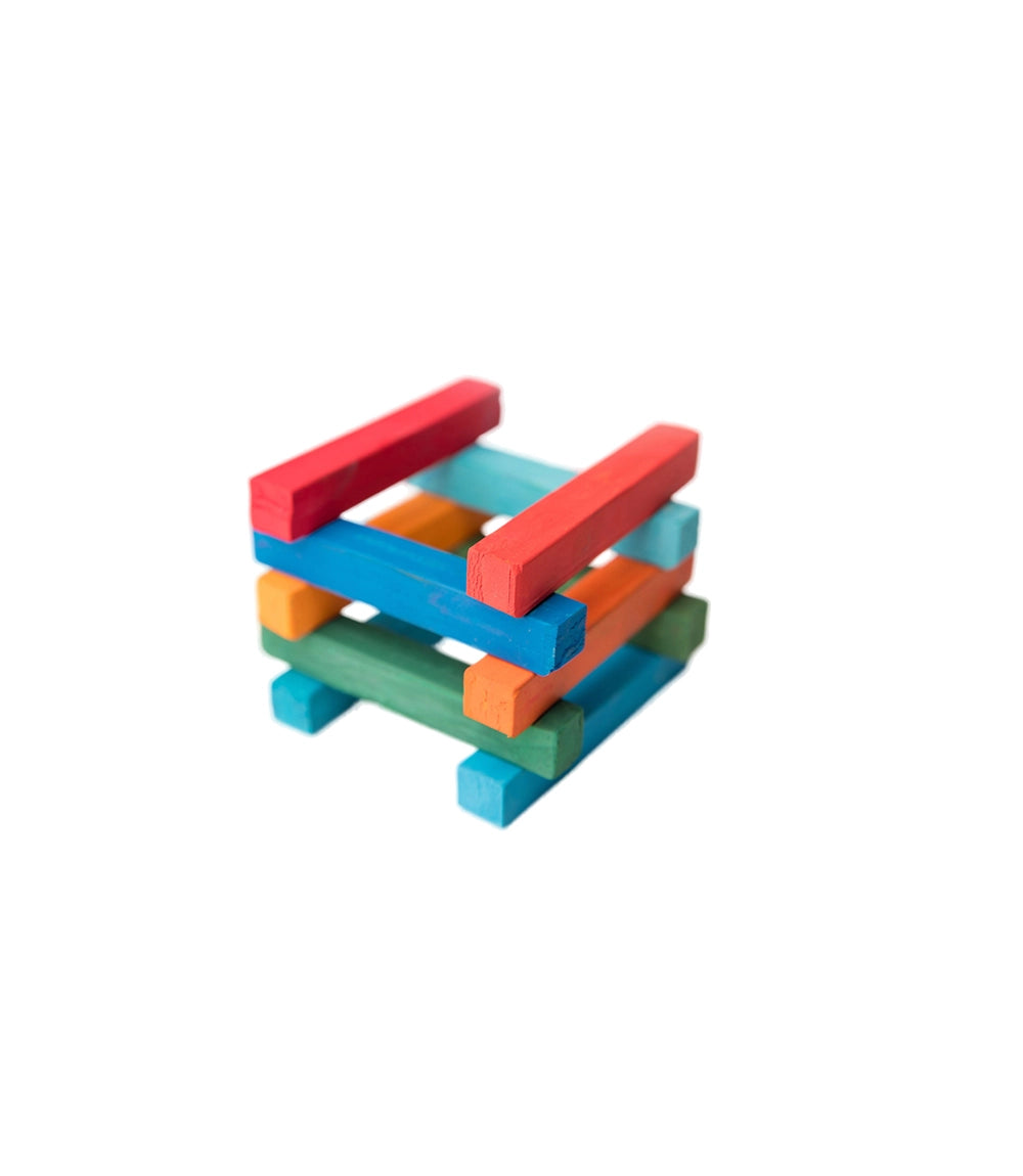 Wooden Construction Block Set