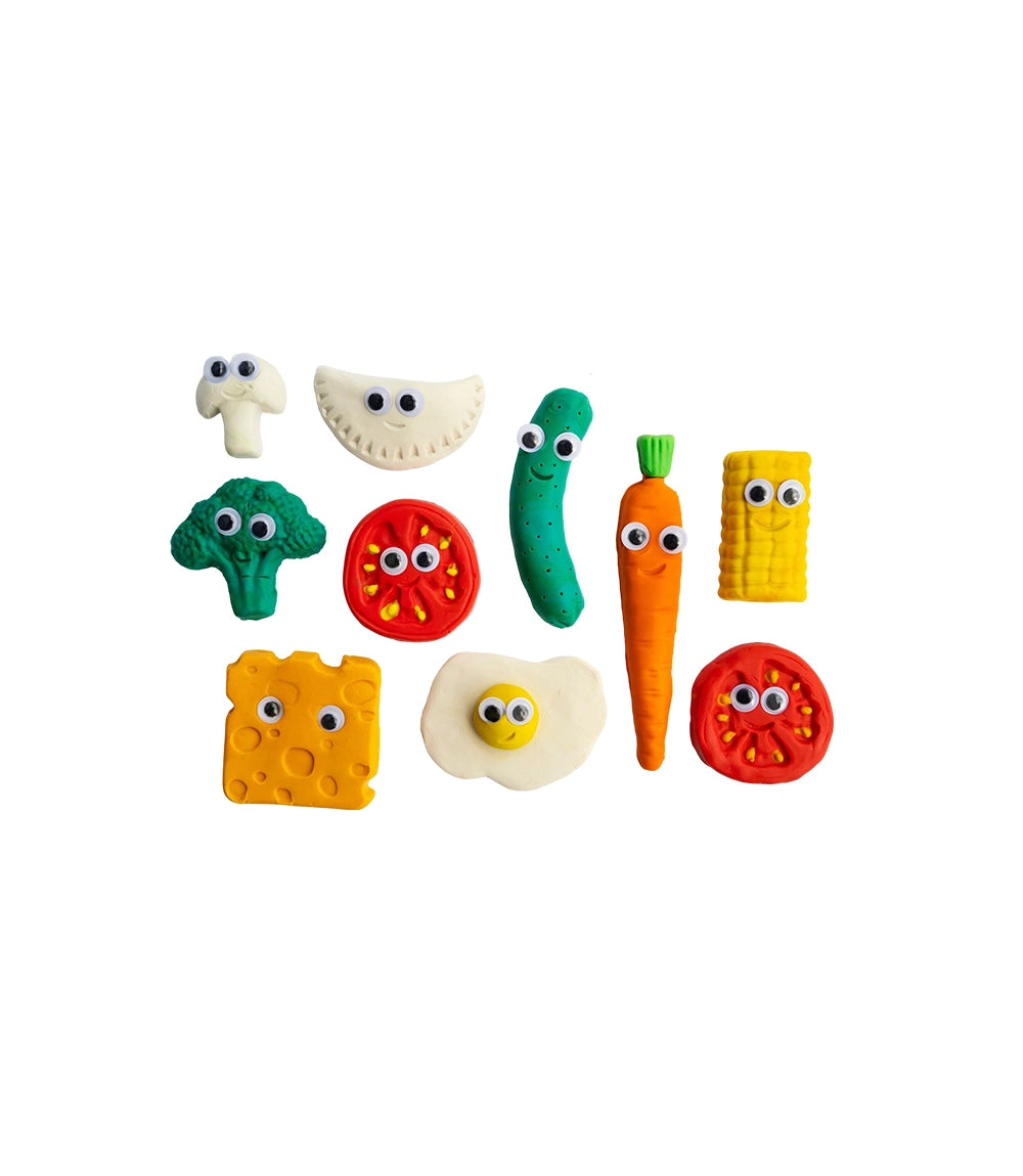 Wooden Food Play Set