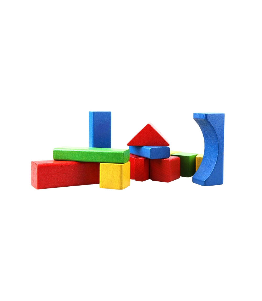 Wooden Building Blocks Set